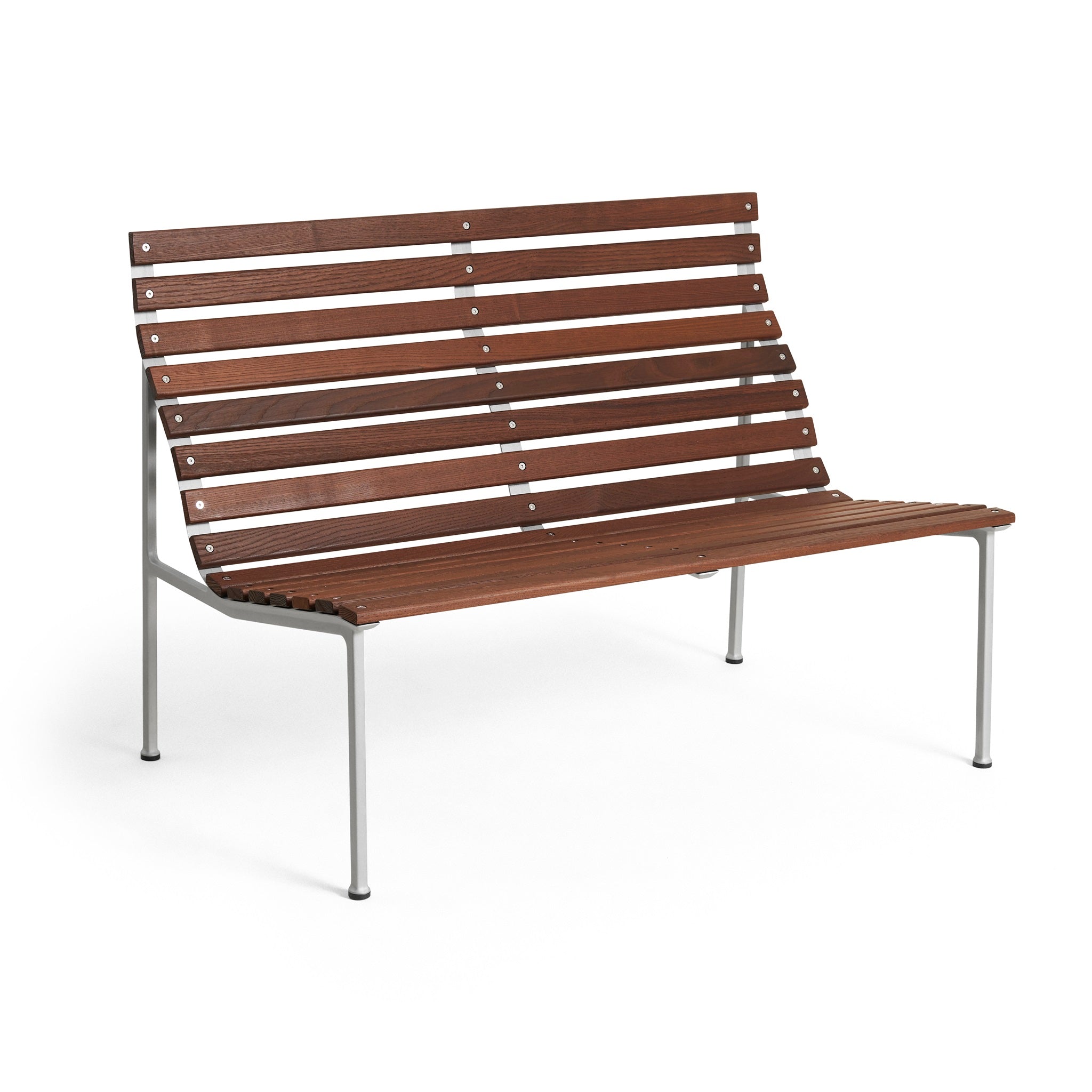 HAY Traverse Lounge Bench Outdoor Bank Esche geölt / Aluminium