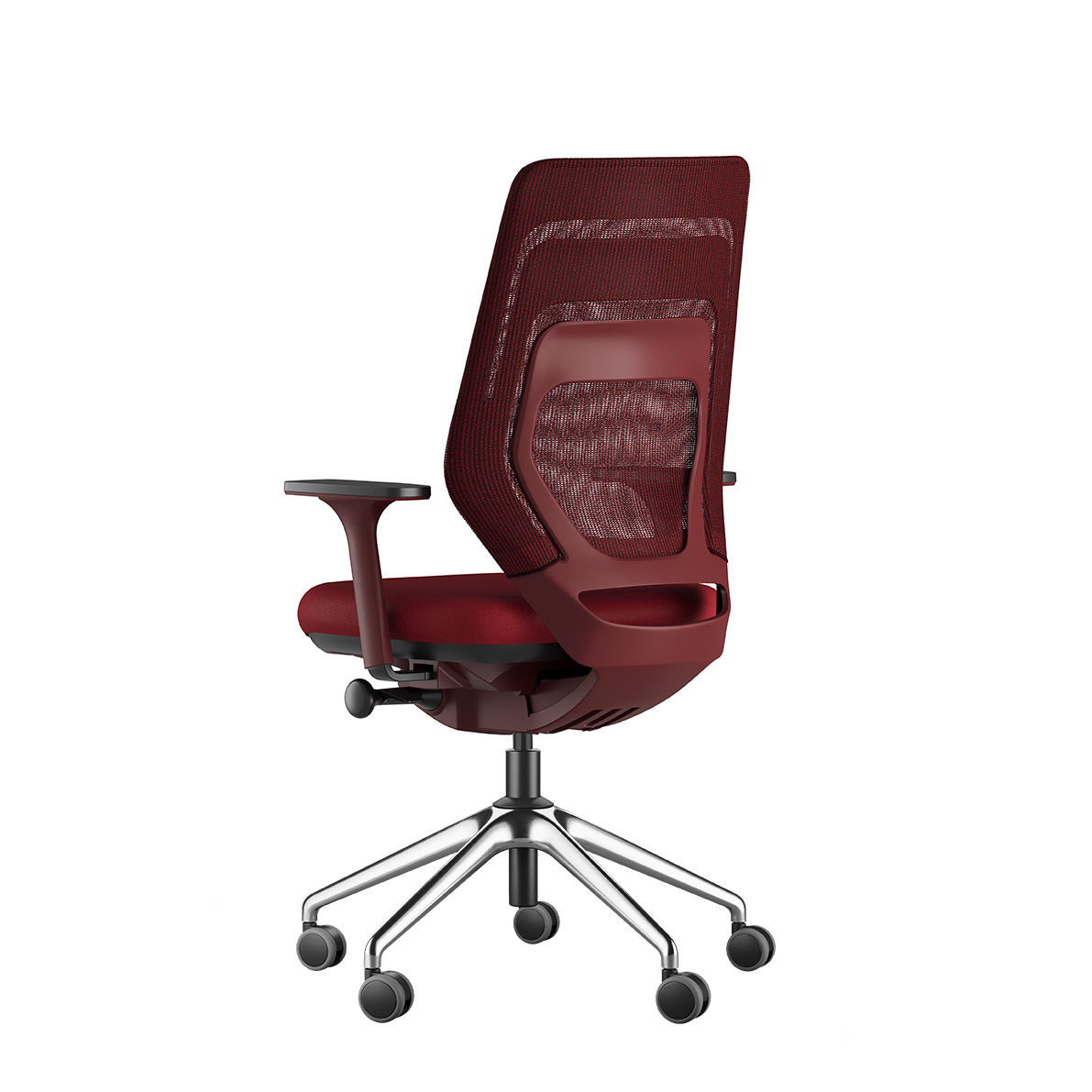 fm asiento Bürostuhl 3D Rücken Netzstrick transparent - konfigurierbar