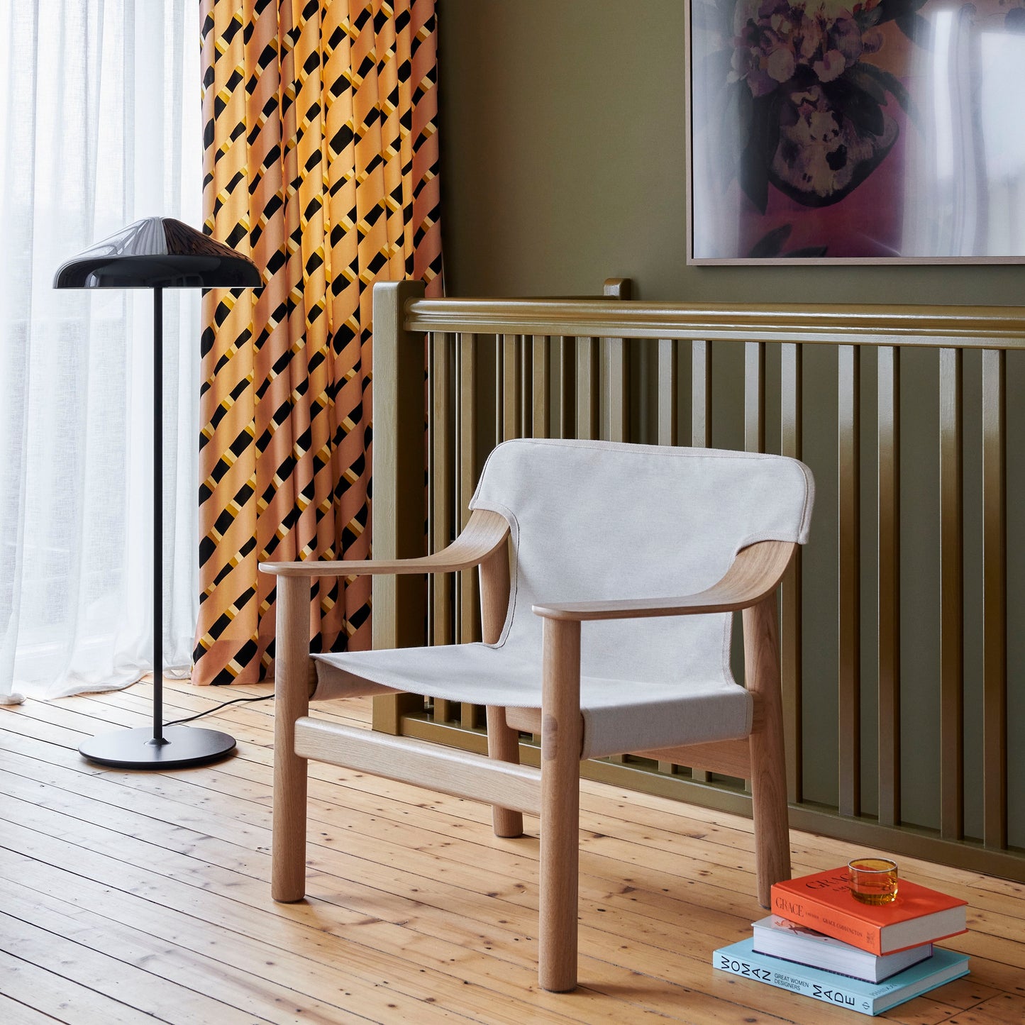 HAY Pao Steel Floor Lamp Stehleuchte Stahl pulverbeschichtet grau
