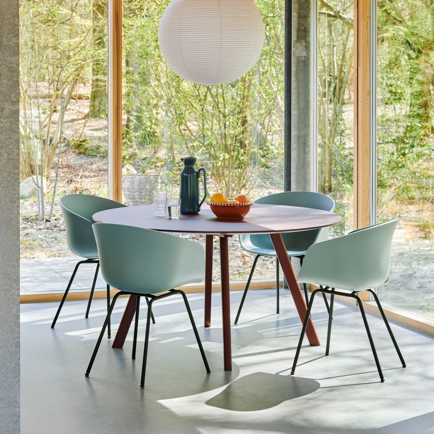 HAY About A Chair AAC 26 Armlehnstuhl Kunststoff Gestell 4-Fuß Stahlrohr