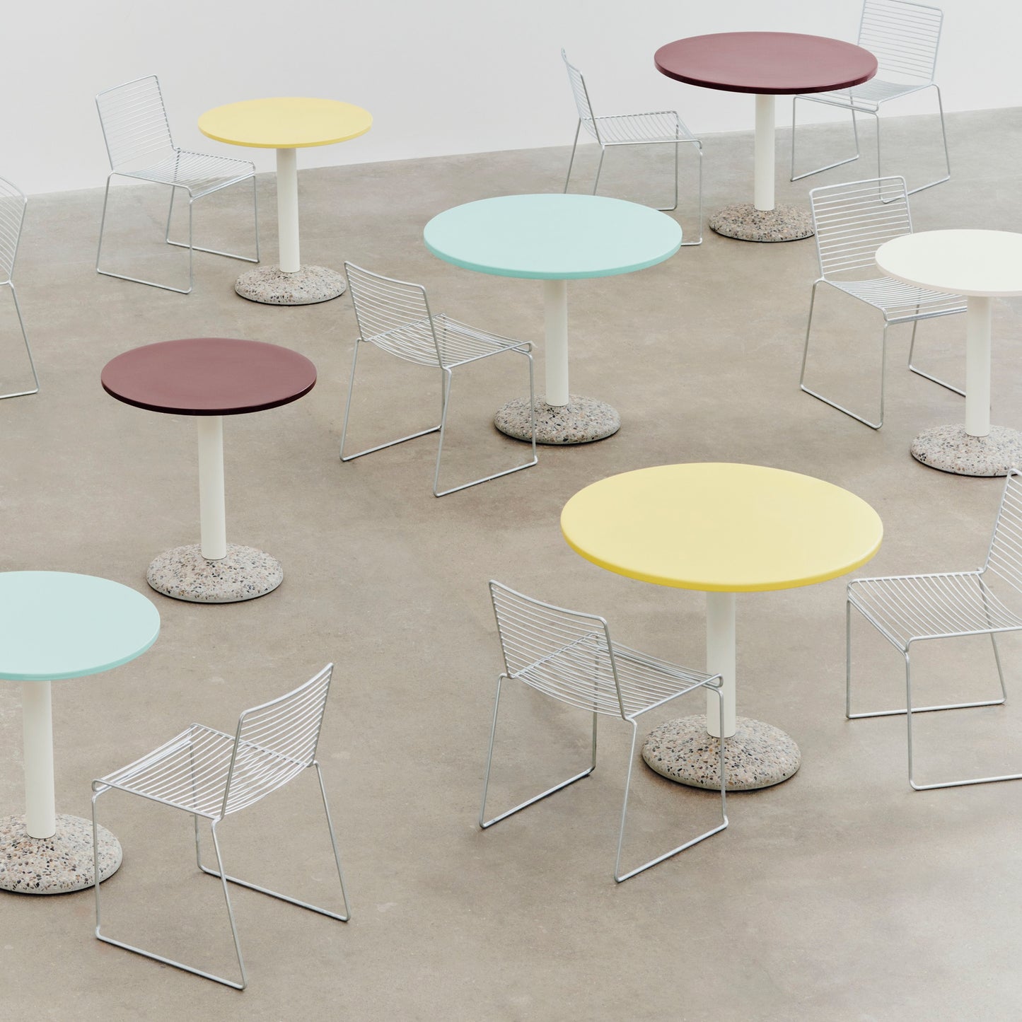 Hay Hee Dining Chair Stuhl Stahl In- & Outdoor 2er Set stapelbar