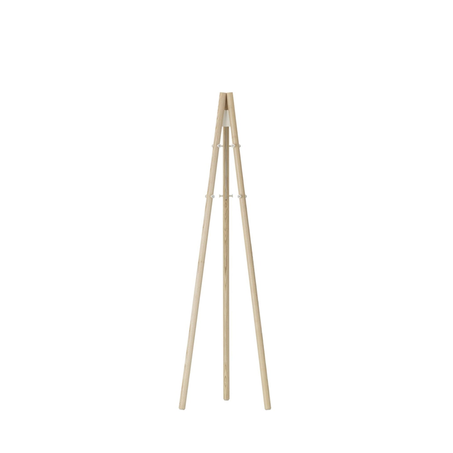 Artek Kiila Garderobenständer Dreibein Eschenholz und Stahl