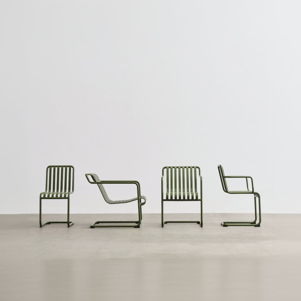 HAY Palissade Cantilever Chairs Outdoor-Stuhl Freischwinger