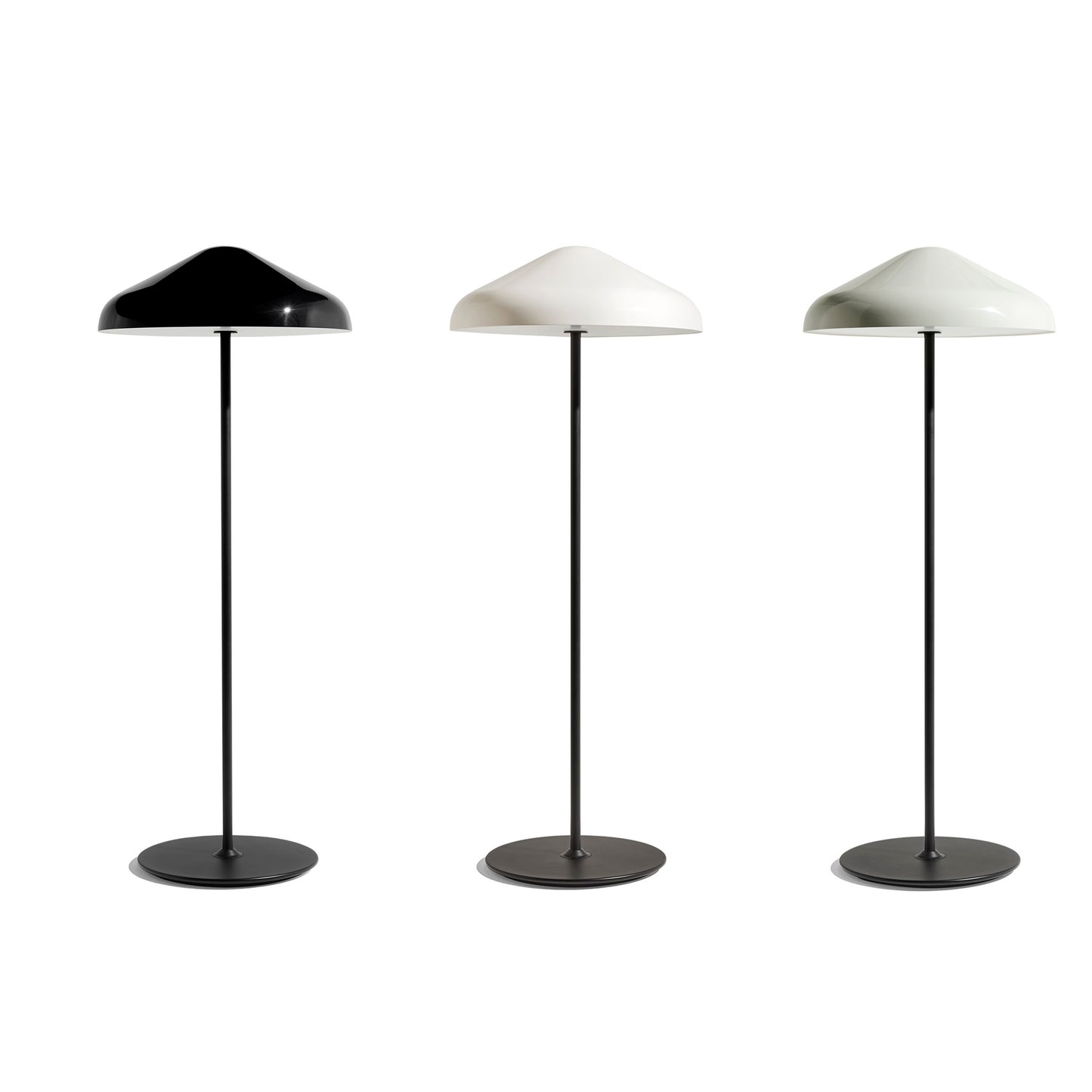 HAY Pao Steel Floor Lamp Stehleuchte Stahl pulverbeschichtet grau