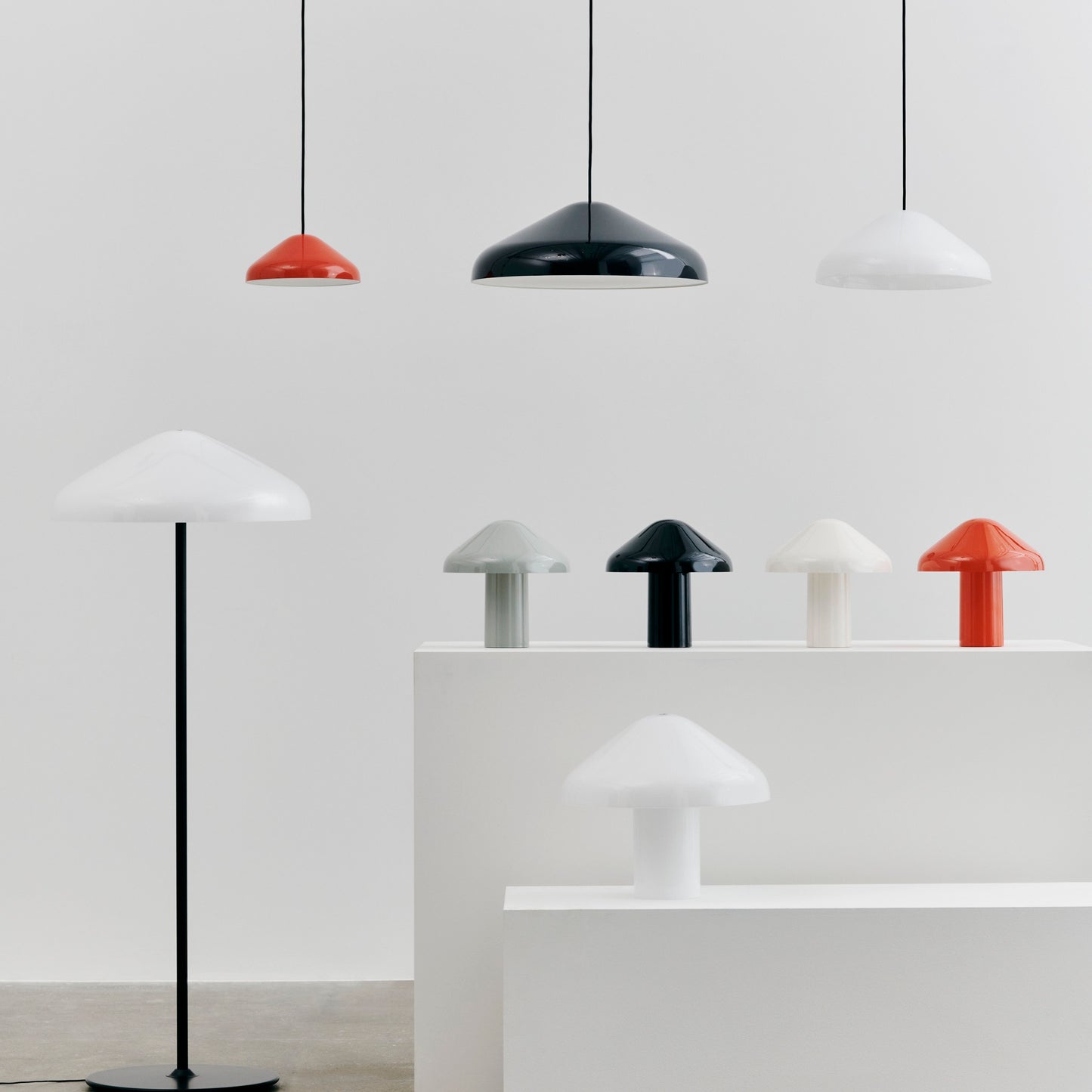 HAY Pao Lamp LED Lampe tragbare Akkuleuchte dimmbar rot