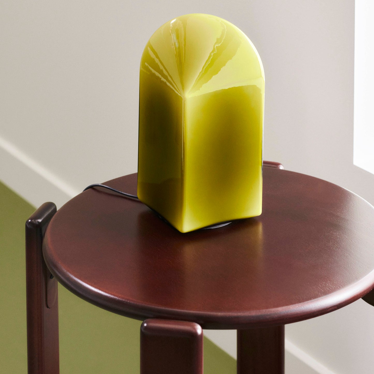 HAY Rey Stool Hocker Buche stapelbar wasserbasiert lackiert