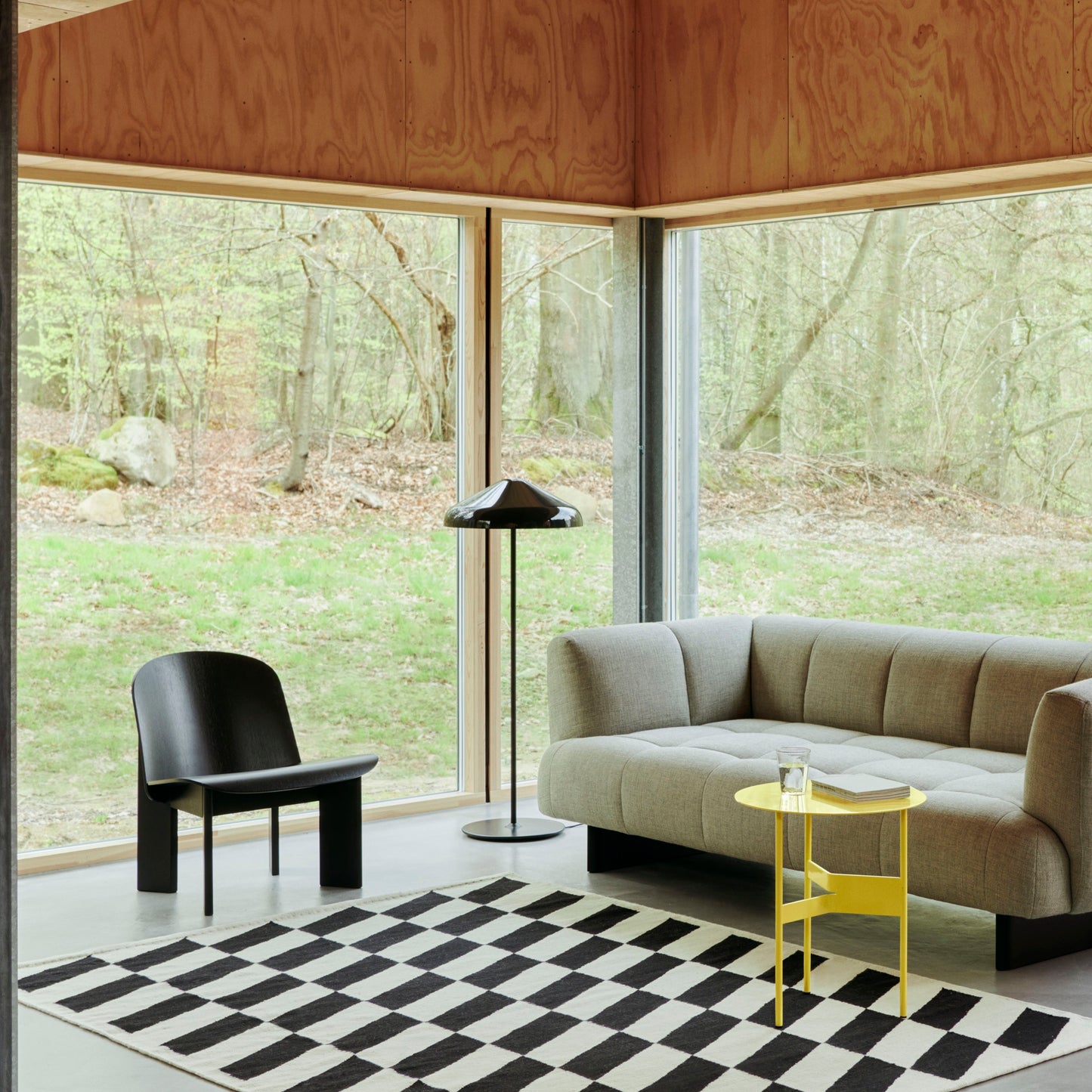 HAY Pao Steel Floor Lamp Stehleuchte Stahl pulverbeschichtet grau