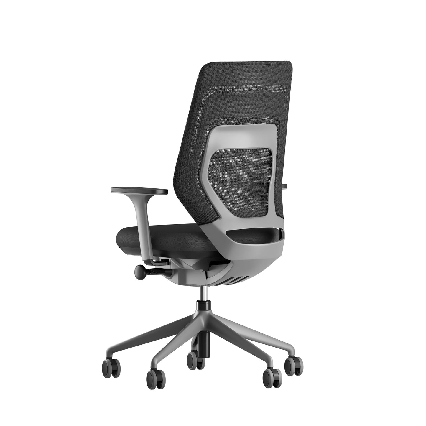 fm asiento Bürostuhl 3D Rücken Netzstrick transparent - konfigurierbar