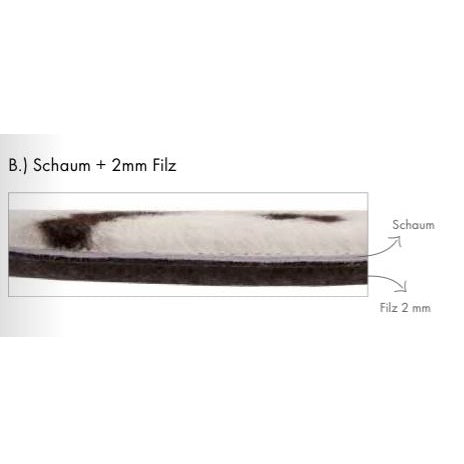 Stuhlkissen/Sitzauflage für Vitra Plastic Arm Chair (PAD 2)