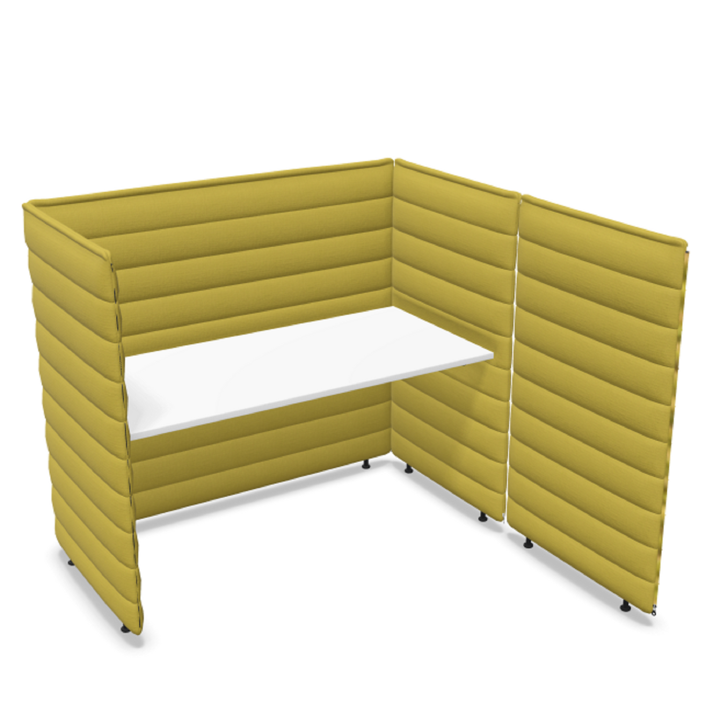 Vitra - Alcove Plus Desk Large & Plus Paravent