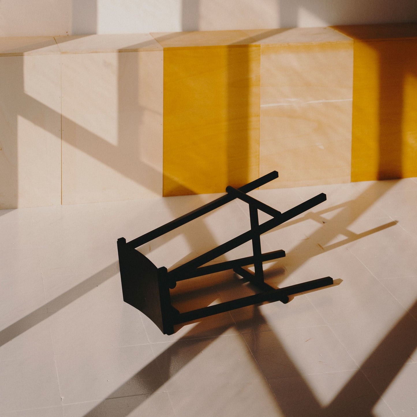 Hay Taburete 8 Barhocker – Eichenfurnier-Sitz und Stahlgestell