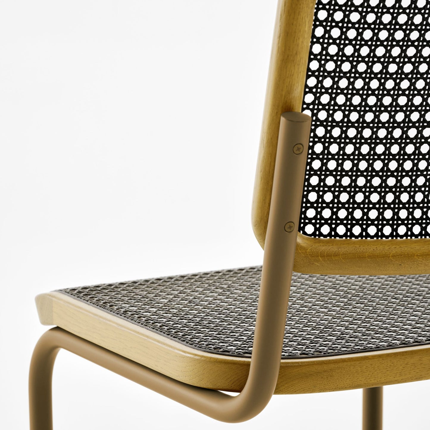 Thonet S 32 V & S 64 V Freischwinger Stuhl Edition Herkner DARK MELANGE