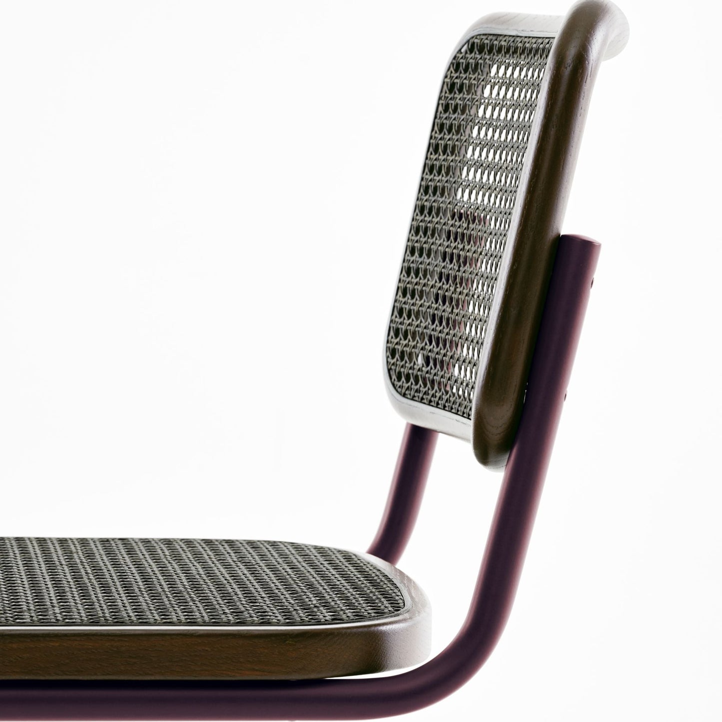 Thonet S 32 V & S 64 V Freischwinger Stuhl Edition Herkner DARK MELANGE