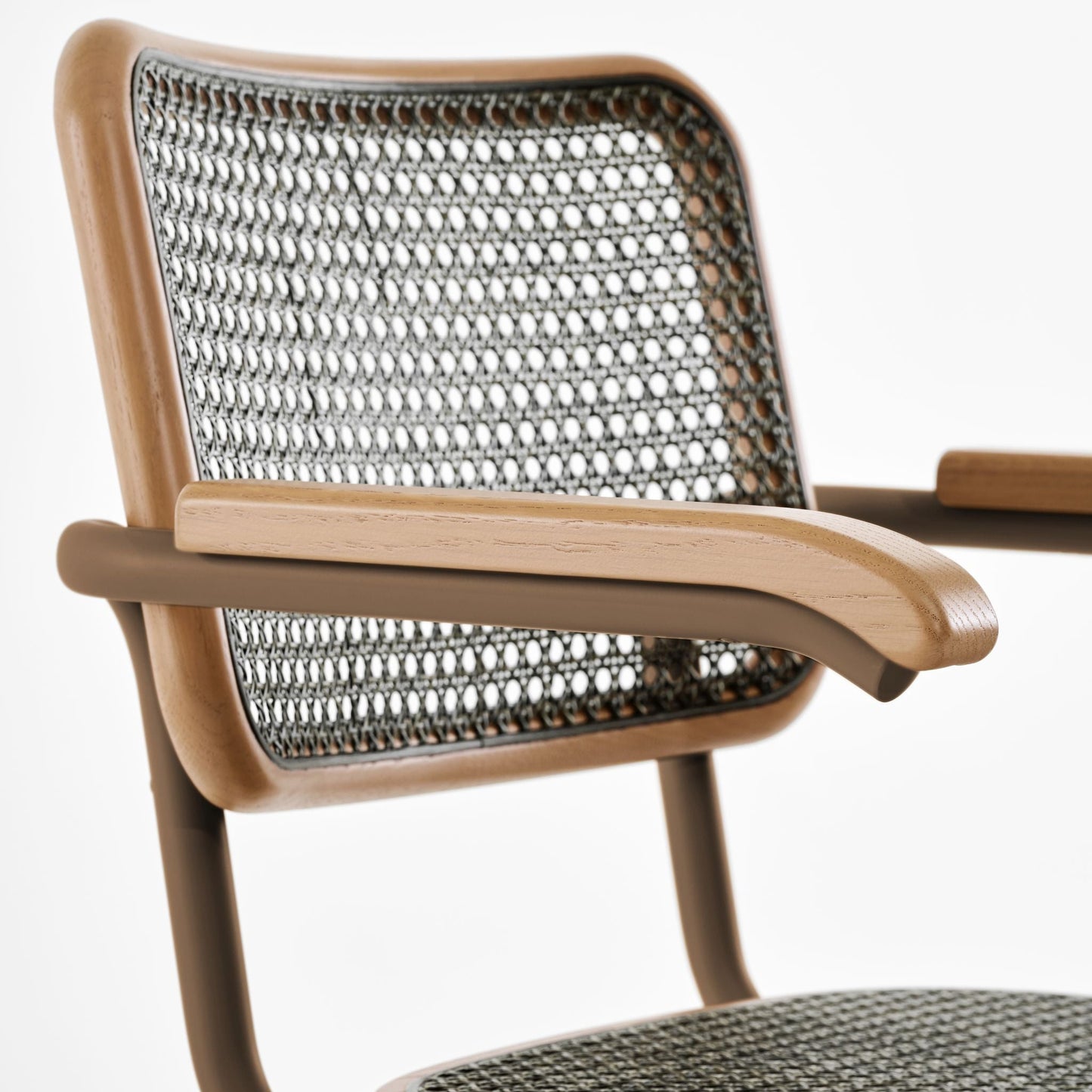Thonet S 32 V & S 64 V Freischwinger Stuhl Edition Herkner DARK MELANGE