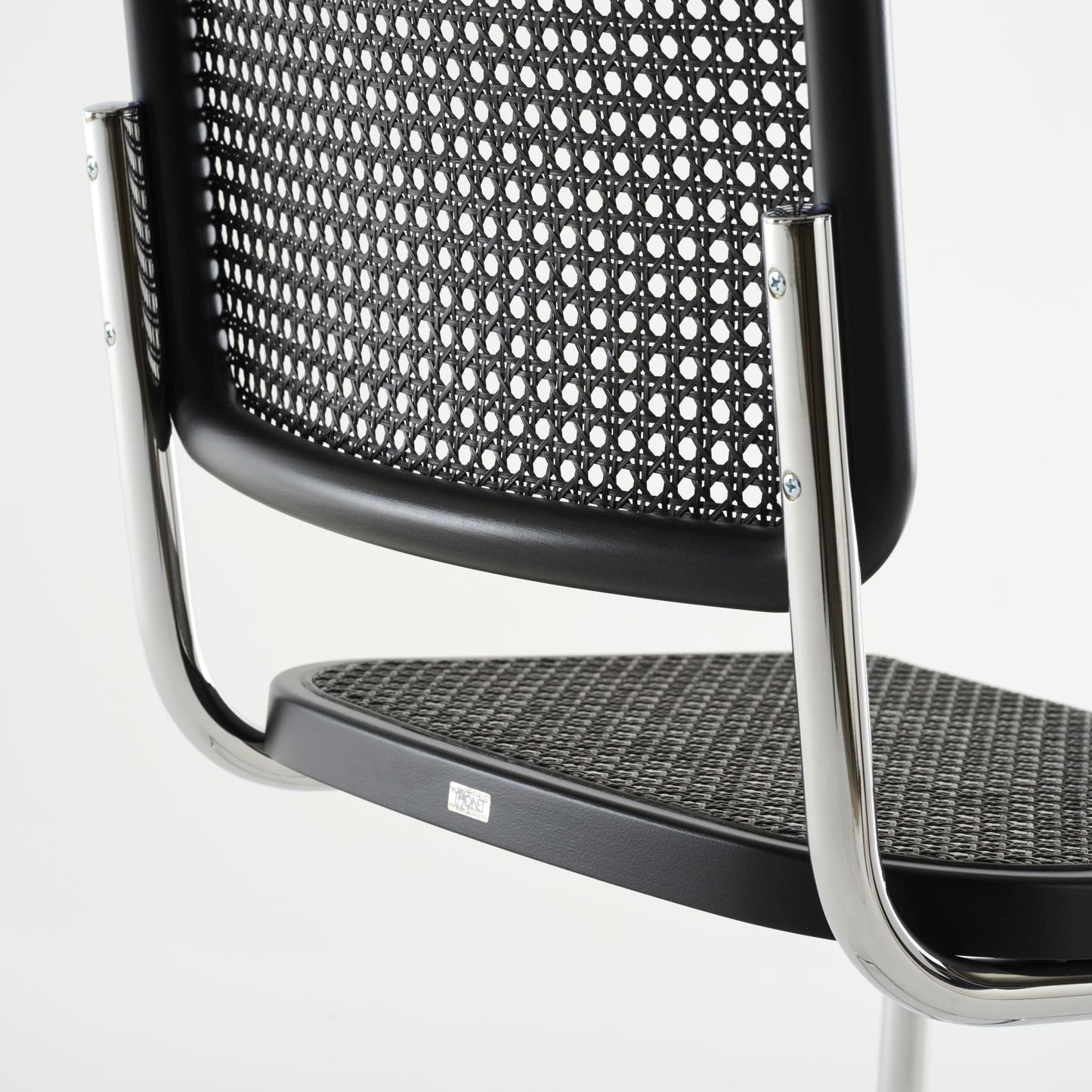 Thonet S 32 V Freischwinger Stuhl Sitz & Rücken Rohrgeflecht