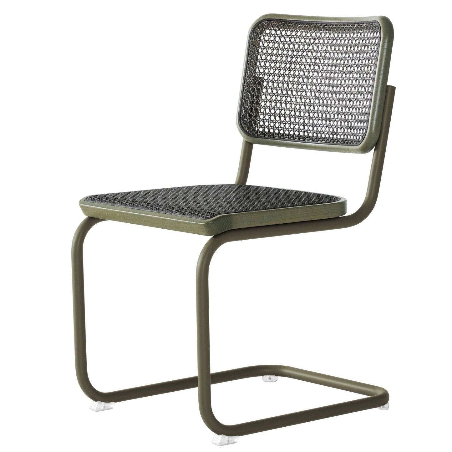 Thonet S 32 V & S 64 V Freischwinger Stuhl Edition Herkner DARK MELANGE