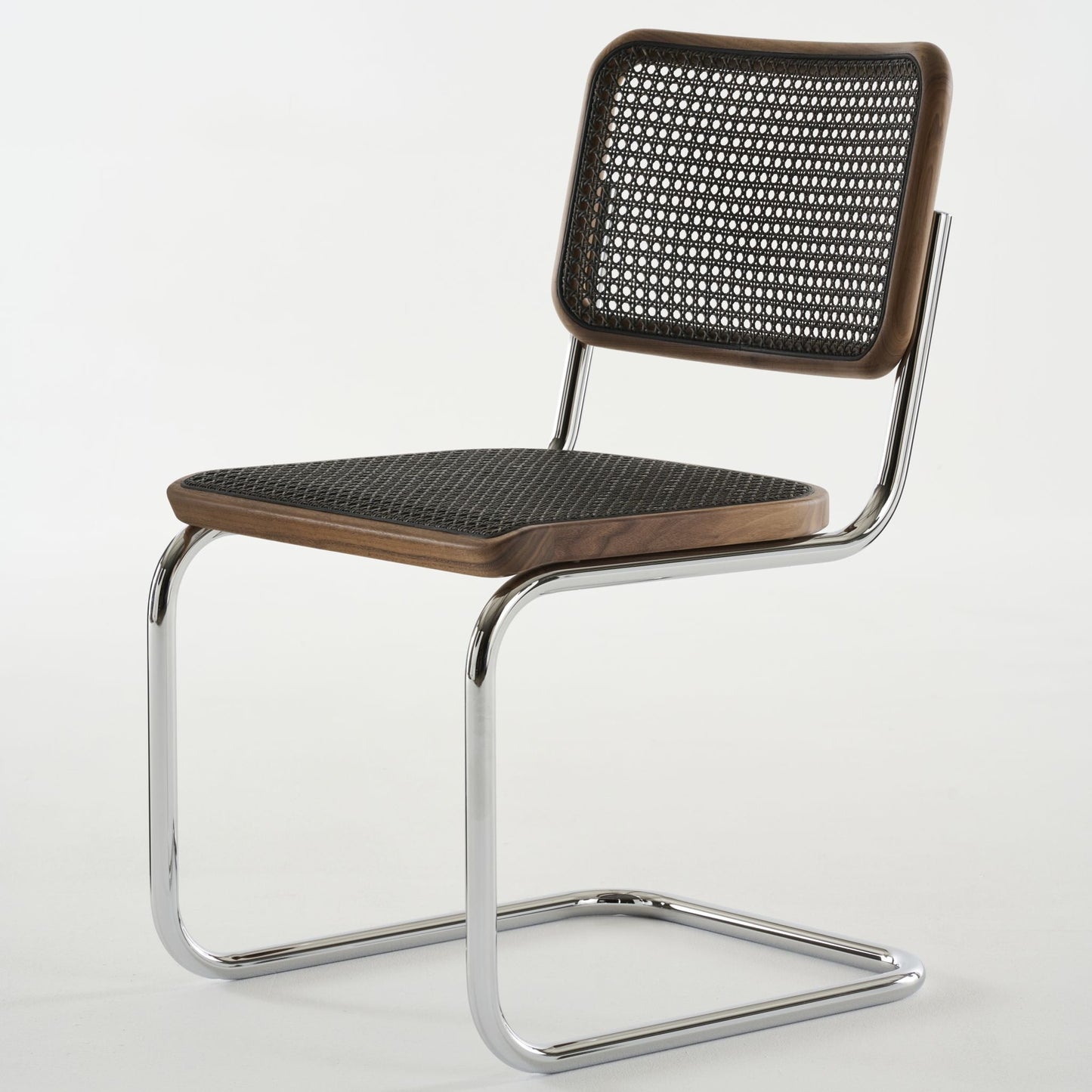 Thonet S 32 V Freischwinger Stuhl Sitz & Rücken Rohrgeflecht