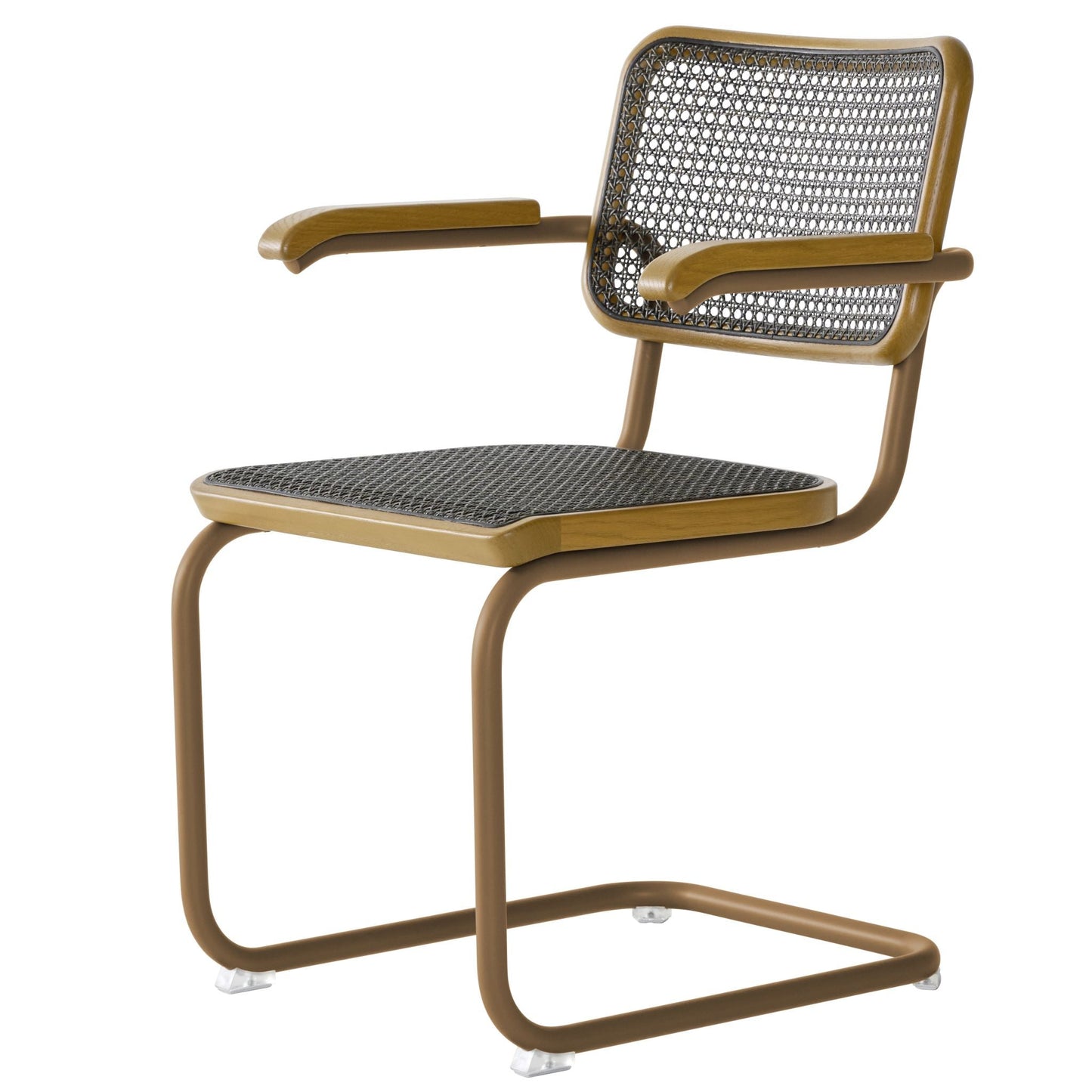 Thonet S 32 V & S 64 V Freischwinger Stuhl Edition Herkner DARK MELANGE