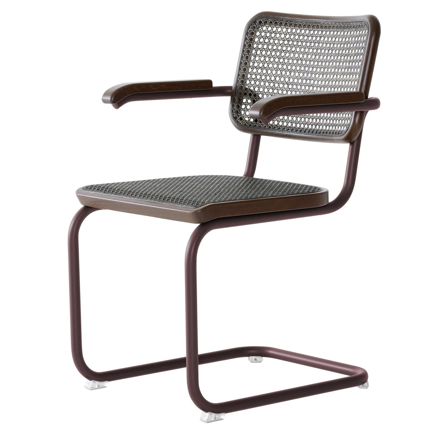 Thonet S 32 V & S 64 V Freischwinger Stuhl Edition Herkner DARK MELANGE