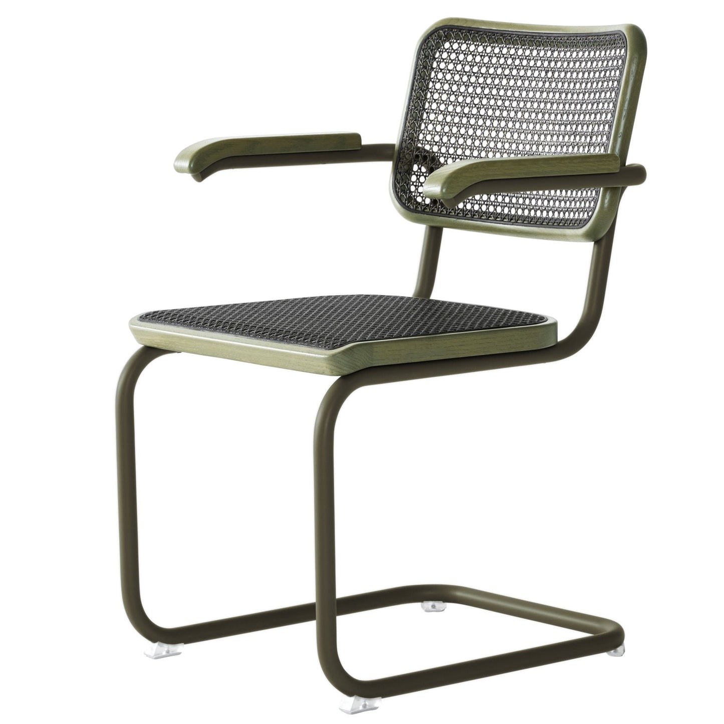 Thonet S 32 V & S 64 V Freischwinger Stuhl Edition Herkner DARK MELANGE