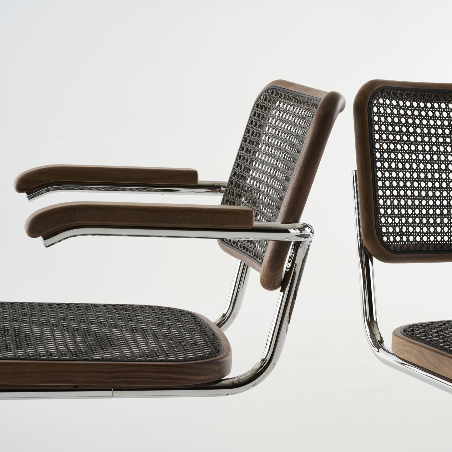 Thonet S 32 V Freischwinger Stuhl Sitz & Rücken Rohrgeflecht