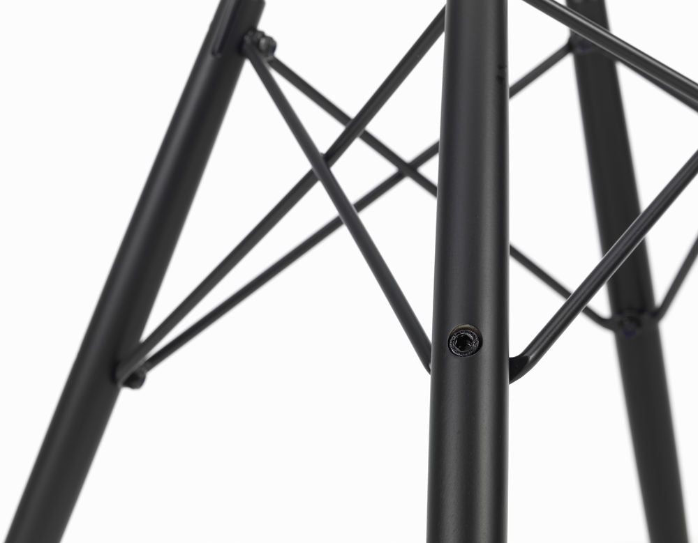 Vitra Eames Plastic Armchair DAW RE Ahorn schwarz Kunststoff  - Farbe wählbar