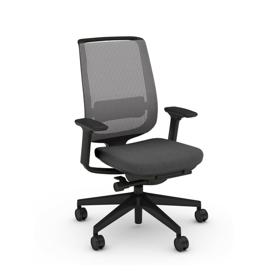 Steelcase Reply Air Bürostuhl mit Armlehnen Netzrücken Sitzbezug Era - konfigurierbar